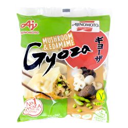 Cogumelos e edamame...