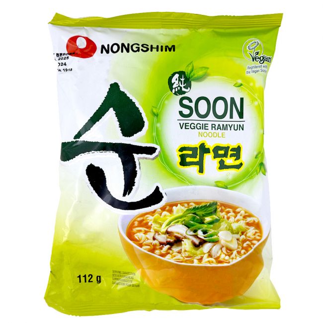 Sabor vegetal instantâneo (NONG SHIM) 112 g