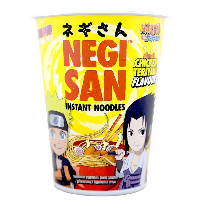 Tallarines cup frango teriyaki (NARUTO) naruto sasuke 65g