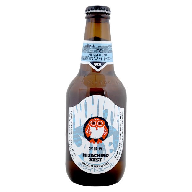 Cerveja japonesa cerveja branca ale (HITACHINO) 330ml. Alc.5.5%.