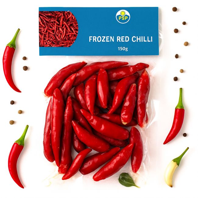 Pimentão vermelho congelado 150g