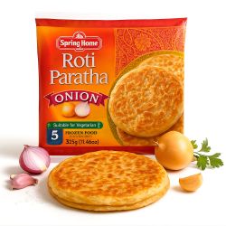 Macarrão Roti Paratha com...