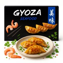 Imagén: Gyoza de marisco 40pcs (SEAFOOD MARKET) 800g
