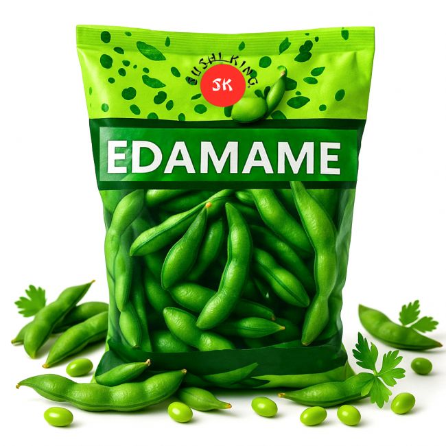 Habas de soja-edamame c/cascara (SUSHI KING) 500g