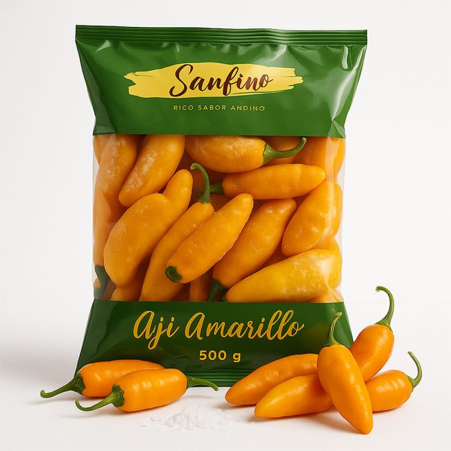 Aji amarelo inteiro livre (SANDINO) 500g