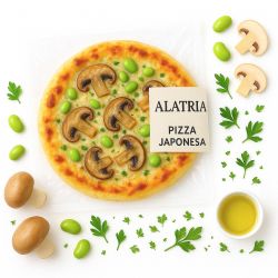 Camarão de pizza artesanal...