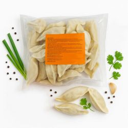 Frango de Gyoza com curry...