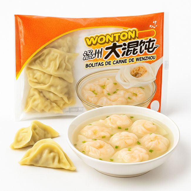Wonton de carne Wenzhou (MENG FU) 200g