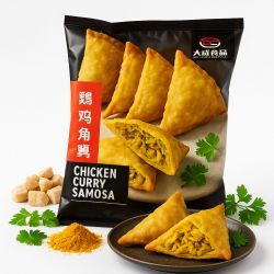 Imagén: Bolinho Samosa de Frango e Curry 20pcs (DACHENG) 540g