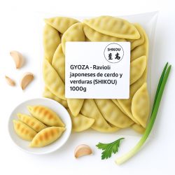 Gyoza de porco e vegetais...