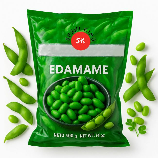 Edamame de soja crua (SUSHI KING) 400g