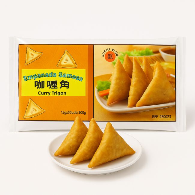 Samosa empanada e curry (MODO). 96 uds 900g
