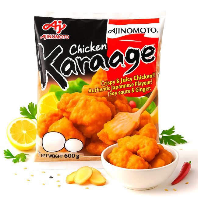 Karaage de frango frito de estilo japonês (AJINOMOTO) 600g