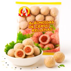 Almôndegas de porco...