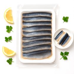 Sardinha marinada em folha...