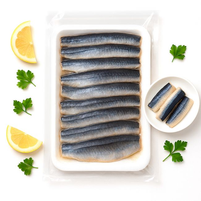 Sardinha marinada em folha 20pcs (SEAFOOD MARKET) 160g