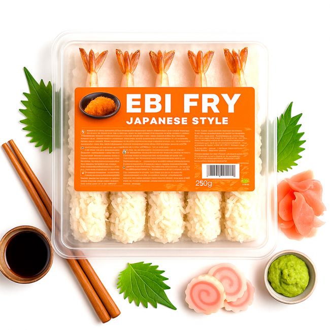 Estilo de fritar Ebi 2L 10pcs (SHIRAKIKU) 250g