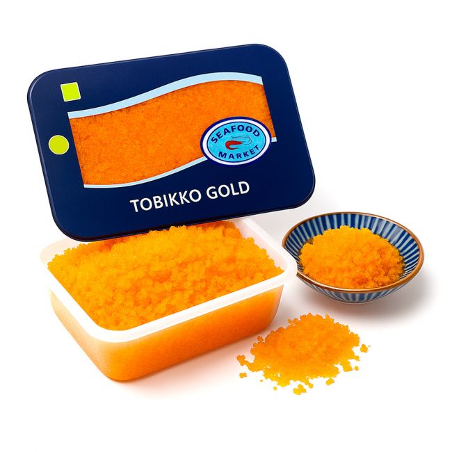 Huevas Tobikko Pez Flyer Gold (SEAFOOD MARKET) 500g