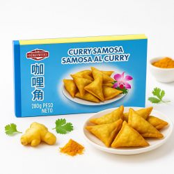 Imagén: Curry Samosa Empanada (MODO) 1kg (80unx12,5g)