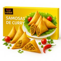 Bolinhos de Curry Samosa...