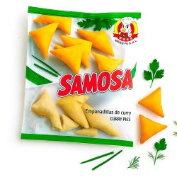Empanadilla samosa curry...
