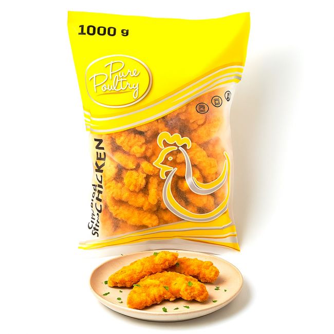 Dedos de frango crus (PURE POULTRY) 1KG