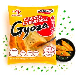 Imagén: Gyoza de verdura y pollo  (AJINOMOTO). Pack de 30 uds 600g