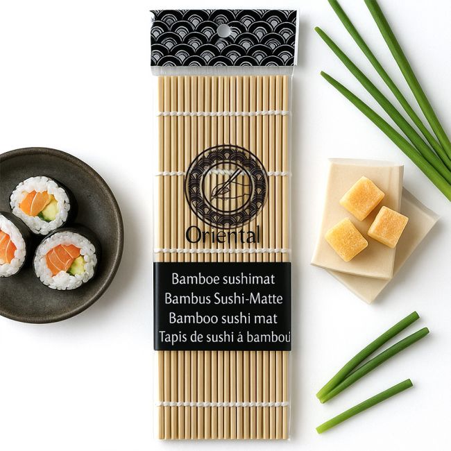SUSHI/TAPETE BAMBU 24x21CM.