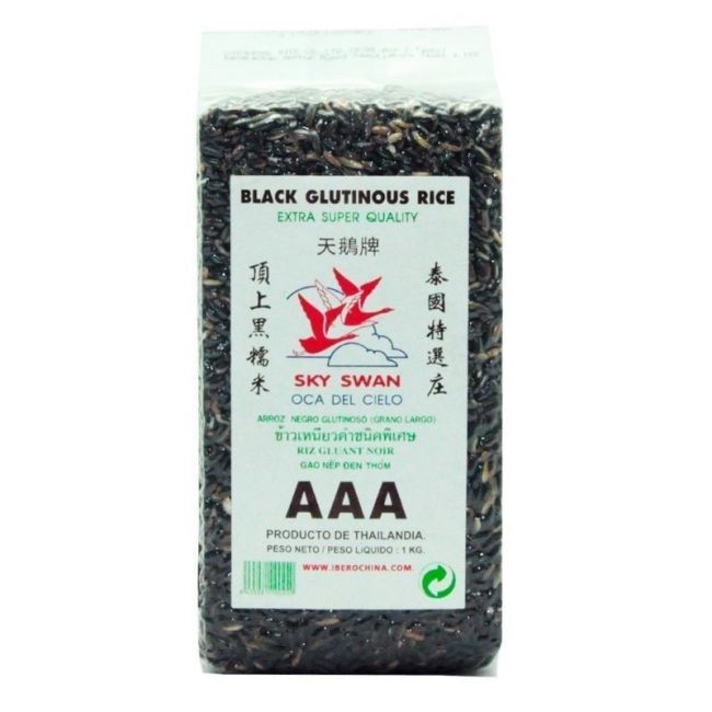 Arroz glutinoso preto (SKY SWAN) 1kg