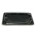 Recipiente retangular com tampa 14x8cm