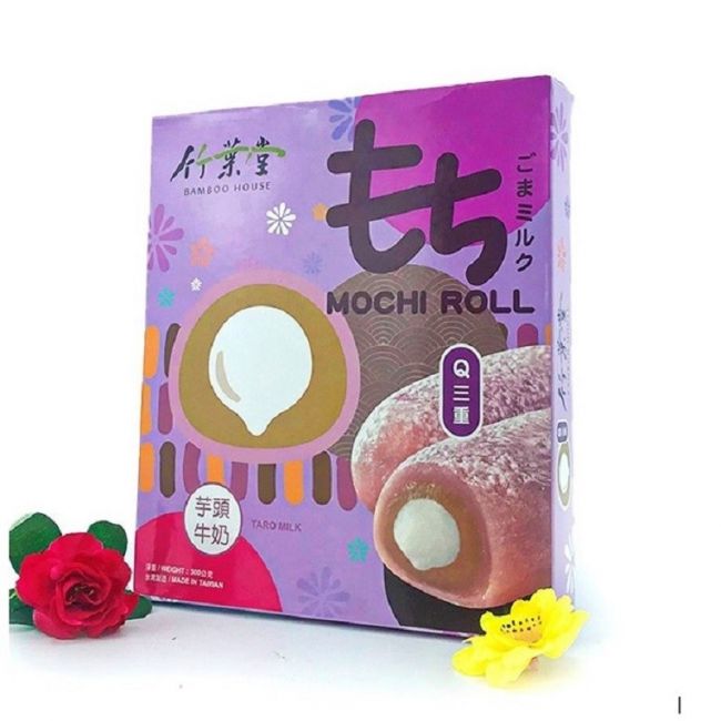 Rollo mochi de leche/taro (arvore de bambu) 300g