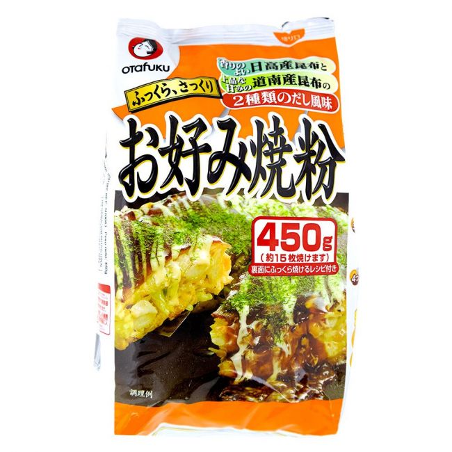 Farinha especial para Okonomiyaki (OTAFUKU).450g