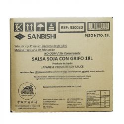 Imagén: Salsa soja Japonesa (SANBISHI) 18lt
