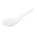 Colher de porcelana branca