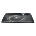 Placa retangular  27X16.5cm. Modelo: "Black Maru"