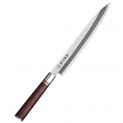 Faca Sashimi 24cm Aço Inox "Cabo Oliva"