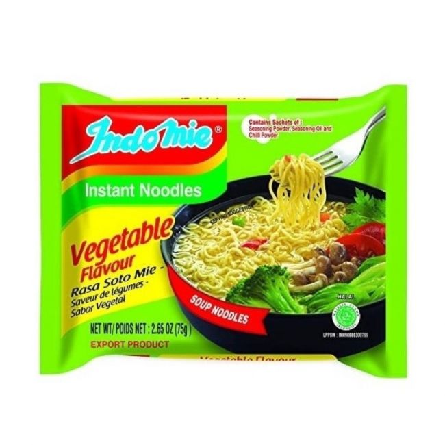 Macarrão instantâneo vegetal (INDOMIE) 75g