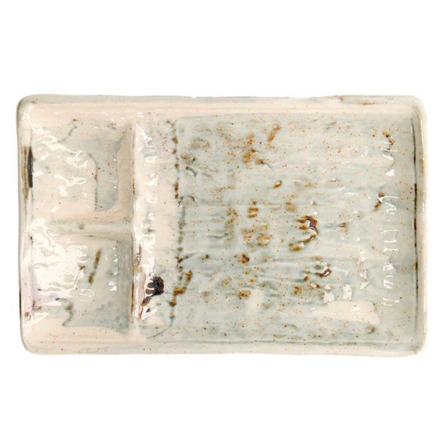 copy of PLAT. RECT. DIV. 21x13,5CM PORC. "chocolate"