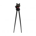 Bastão de aprendizagem 22cm..Modelo: "Gato Preto da Sorte".