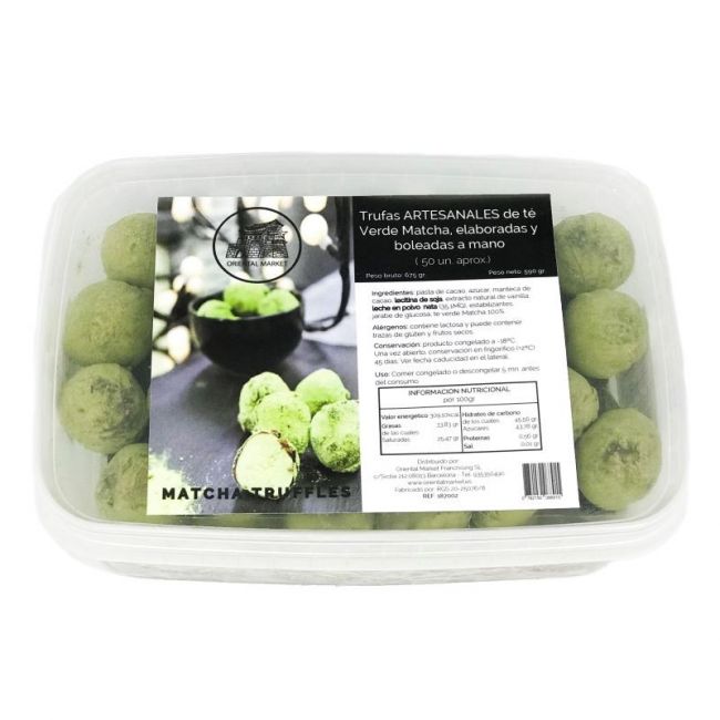 Trufas Matcha (MERCADO ORIENTAL) 590g (50un)