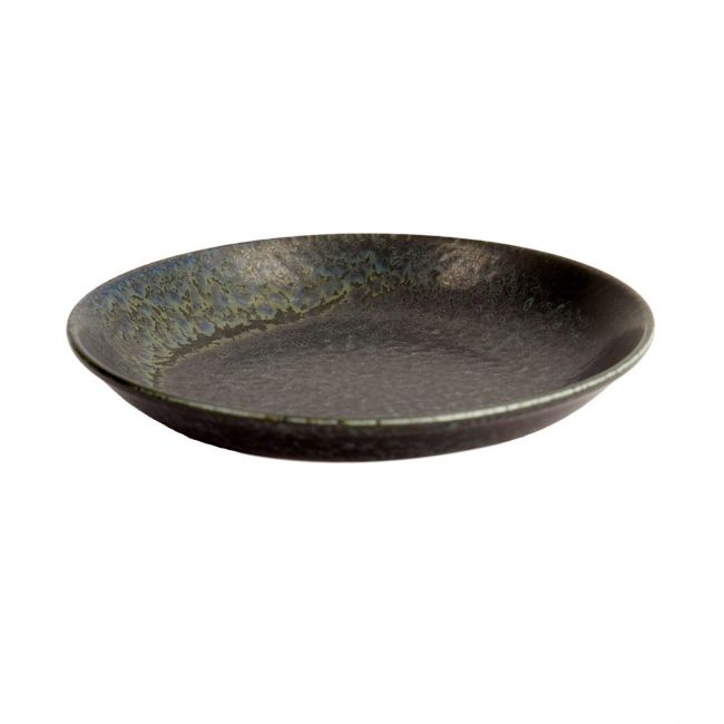 Placa redonda modelo 17x3cm: Onyx Noir