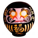 DARUMA 12CM."preto"
