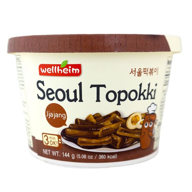 Topokki Instantanea Jjajajang seoul (WELLHEIM) 144g