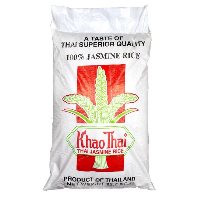 Arroz de jasmim (KHAO THAI) 22,7kg