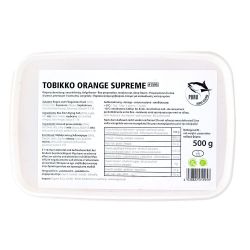 Ovos de tobiko laranja...