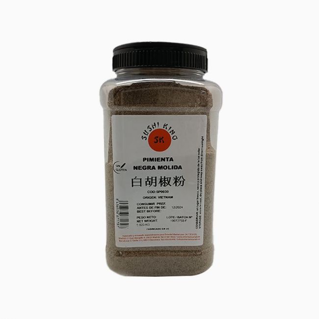 Pimenta de terra preta em pó (MODO) 1kg