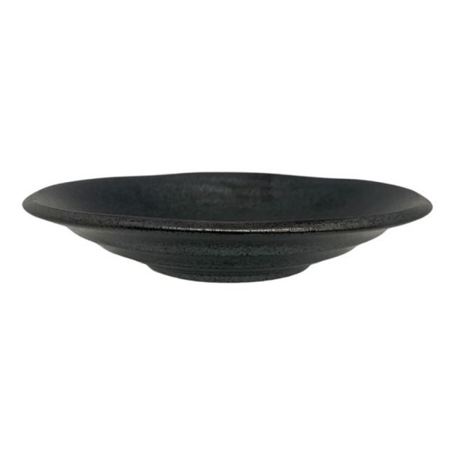 Plato Redondo Hondo 21,5cm Porcelana "Graphite"