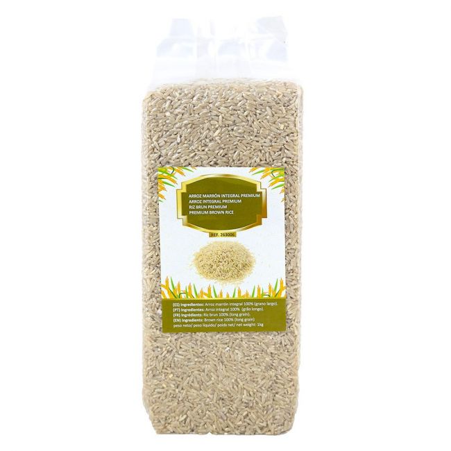 Arroz integral premium ORIENTAL MARKET 1kg