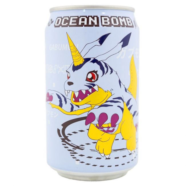 Bebida com gás de cranberry (OCEAN BOMB) 330ml