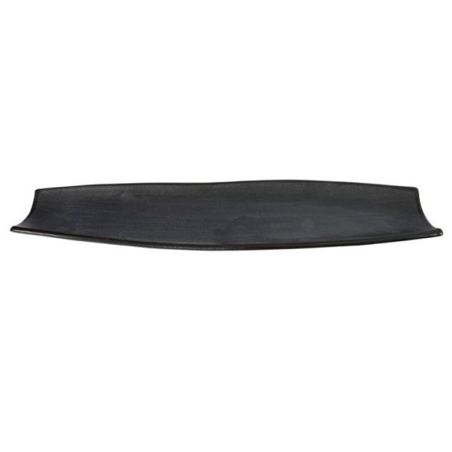 PLATO.RECT.PORCO 50x12,5CM."tajimi preto"
